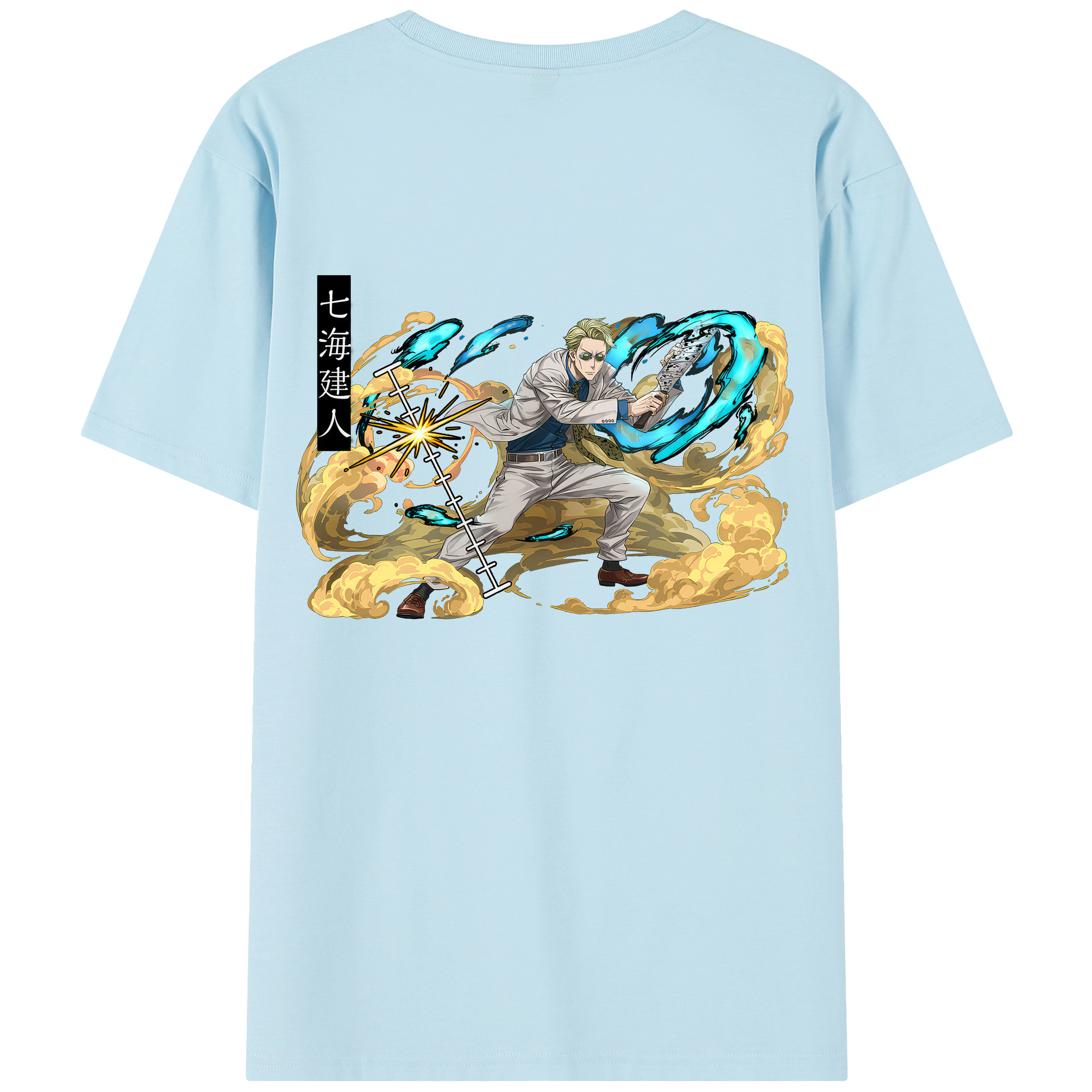 （画像用） 呪術廻戦 Jujutsu Kaisen 綿100％半袖Tシャツ（背面プリント）